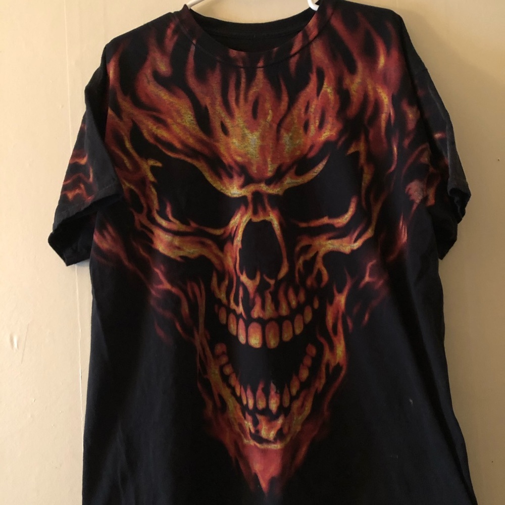 Flame Skeleton T-shirt